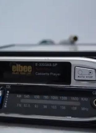 Авто Магнитола касетная elbee E3303 SP + колонки