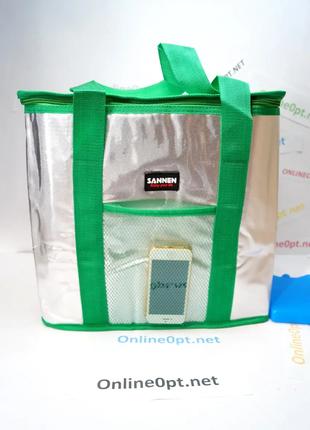 Термо сумка на 35л с батареей холода на змейке