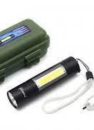 Ручной фонарь со встроенным аккумулятором в кейсе BL-510 Q5