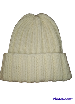 Шапка обьемная, зимняя теплая шапка, стильная женская шапка, м...