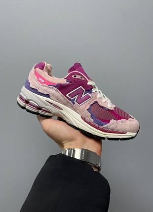 Кроссовки new balance 2002r protection pack'pink violet'