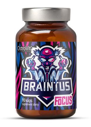 Предтренировочный комплекс OstroVit Braintus Focus, 90 капсул