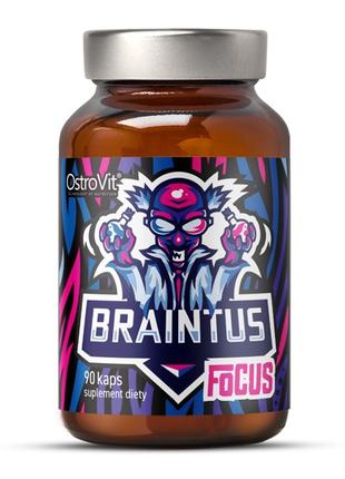 Передтренувальний комплекс OstroVit Braintus Focus, 90 капсул