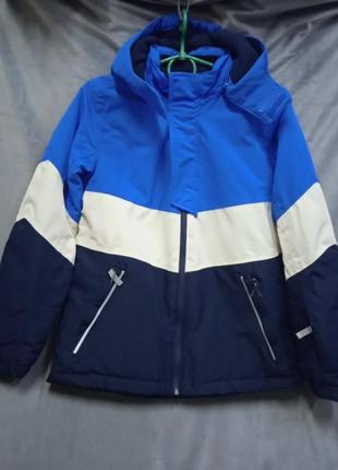 Лыжная зимняя куртка для подростка, р.146-152
