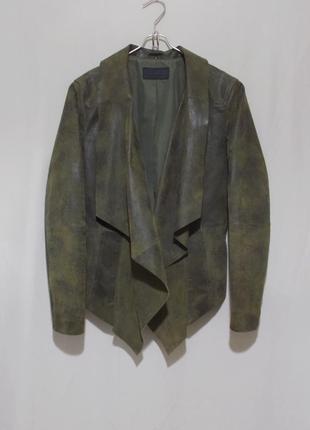 Куртка замшевая с антикварной обработкой 'frontrow living' 42р