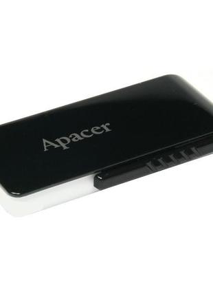 Flash Drive Apacer AH350 64GB (AP64GAH350B-1) Black