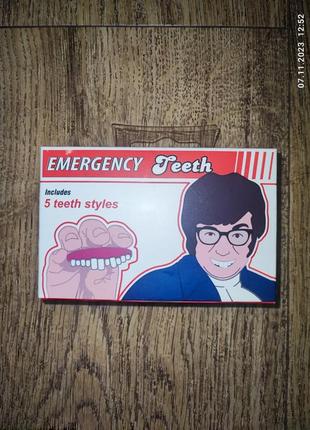 Декоративные комедийные накладки на зубы силиконовые новые