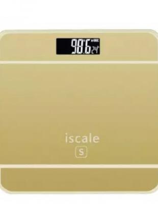 Весы напольные электронные iScale 2017D 180кг (0,1кг), с темпе...