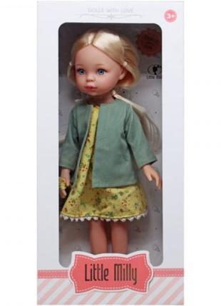 Кукла "Little Milly" в зеленом (32 см)