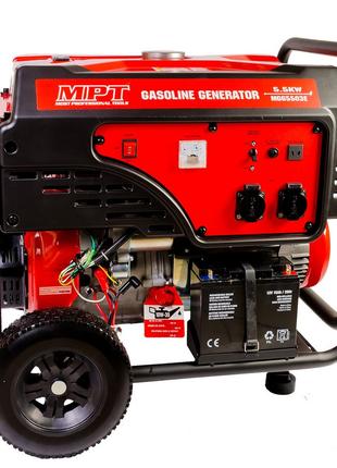 Генератор бензиновый MPT PROFI 5.5 кВт 389 см³ воздушное охлаж...