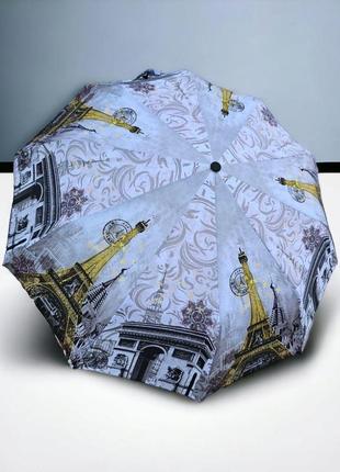 Качественный женский зонт bellissimo, полуавтомат с системой а...