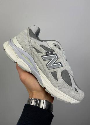 Кроссовки new balance 990v3 x levi’s elephant skin