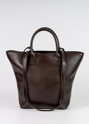 Женская сумка коричневая сумка коричневый шопер коричневый шоппер