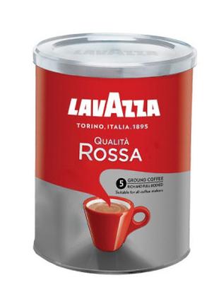 Кофе Lavazza Qualita Rossa молотый 250 г ж/б (8000070035935)