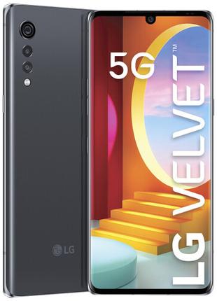 Смартфон LG Velvet G9 (G900W) 2sim 6/128gb Grey, 6,7", 48+8+5/...