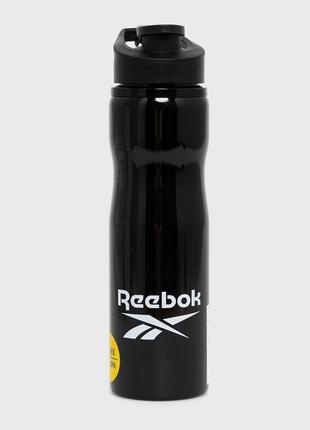 Металева пляшка для води reebok training supply black