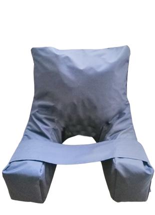 Кресло-подушка с подлокотниками и фиксирующим поясом