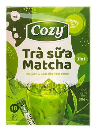 Вьетнамский зеленый чай Матча COZY Matcha Tra Sua 3 in 1 170g(...
