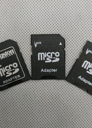 MicroSD adapter адаптер для карты памяти. Переходник для кардриде