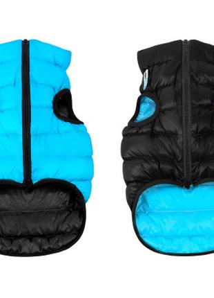 Курточка для животных Airy Vest двусторонняя M 45 чёрно-голуба...
