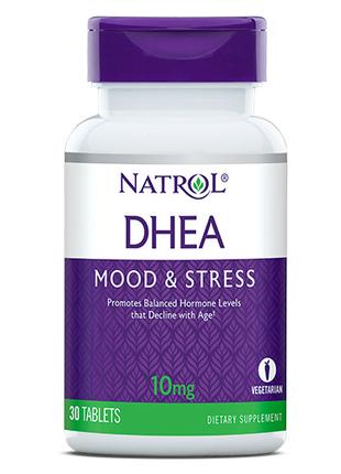 Стимулятор тестостерона Natrol DHEA 10 mg, 30 таблеток