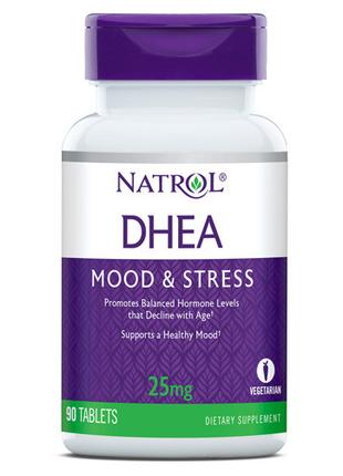 Стимулятор тестостерона Natrol DHEA 25 mg, 90 таблеток