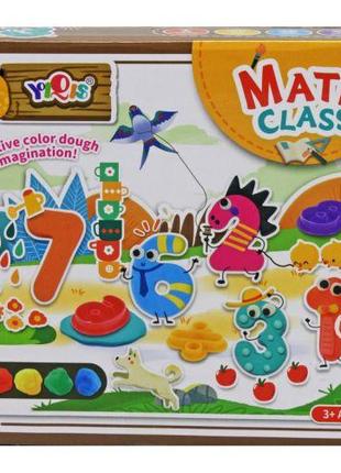 Тесто для лепки "Класс математики", 4 цвета