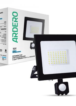 Світлодіодний прожектор Ardero LL-2050ARD 50W 4500Lm 6500K з д...
