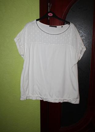 Красивая женская трикотажная блузка, футболка, хл от bonita