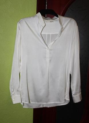Шикарная женская блузка натуральный шёлк, размер 50-52