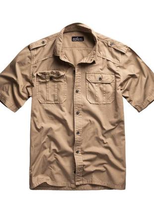 Рубашка surplus m65 basic shirt 1/2 arm beige