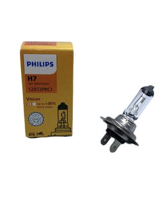 Галогенная лампа Philips Vision H7 12V 1 штука (12972PRC1)