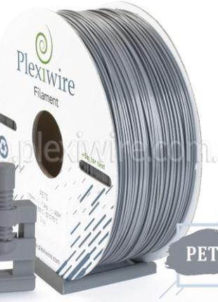 PETG пластик Plexiwire для 3D принтера серый 400м / 1,2кг / 1,...