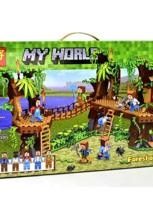 Конструктор My world - Minecraft - Джунгли (арт. 33127)