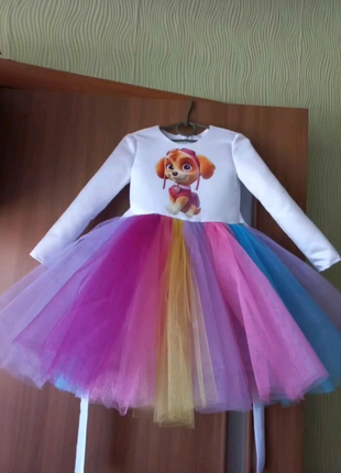 Щенячий Патруль дитяча сукня для дівчинки на свята  подарунок