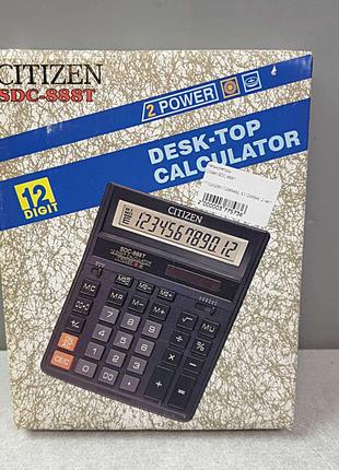 Калькулятор Б/У Citizen SDC-888T