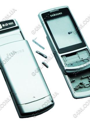Корпус для Samsung S3500 сріблястий, висока якість