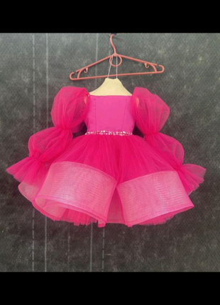 Малинова сукня  барбі для дівчинки