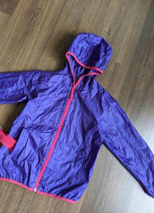 Ветровка куртка дождевик quechua 6 лет
