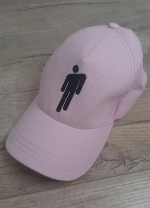 Розовая кепка билли айлиш billie eilish для девочки