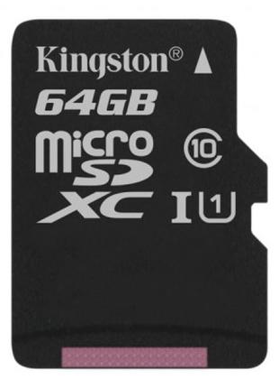 Карта памяти Kingston 64GB microSDXC Class 10 Canvas Select Pl...