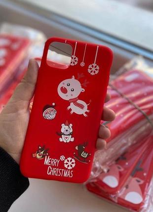 Чехлы новогодние christmas holidays для iphone 7 plus/8 plus/x...