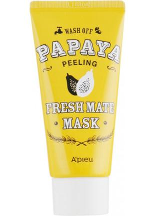 Маска для лица A'pieu Fresh Mate Mask очищающая осветляющая Па...