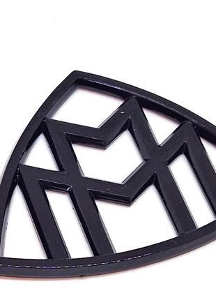 Эмблемы на крылья Maybach Mercedes-Benz Черный глянец