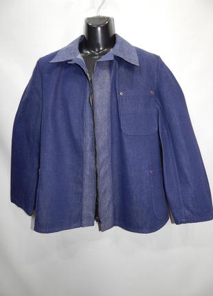 Куртка мужская джинсовая рабочая демисезонная р.50-52 037МРК (...