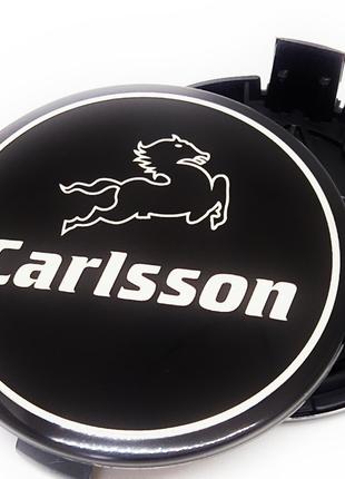 Колпачок Mercedes Carlsson 75мм заглушка на литые диски Черный...