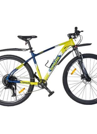 Велосипед AL 29" Spark X900, рама 19" сине-желтый (185368)