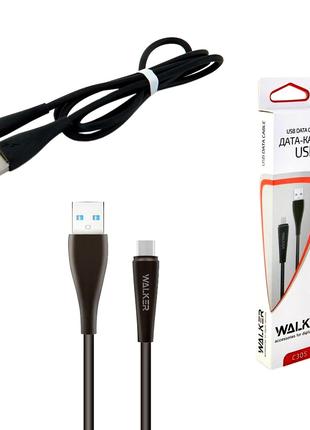 Кабель USB cable WALKER C305 iPhone Lightning black