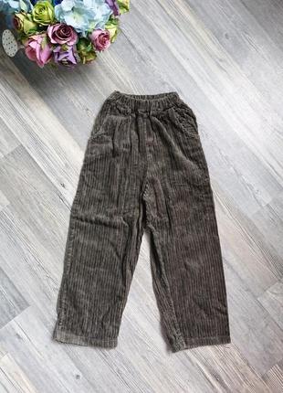 Вельветовые брюки на мальчика 2-4 года штаны