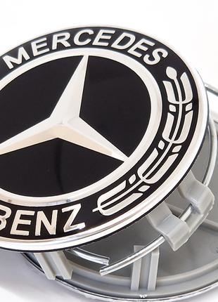 Колпачок заглушка Mercedes-Benz на литые диски 75mm